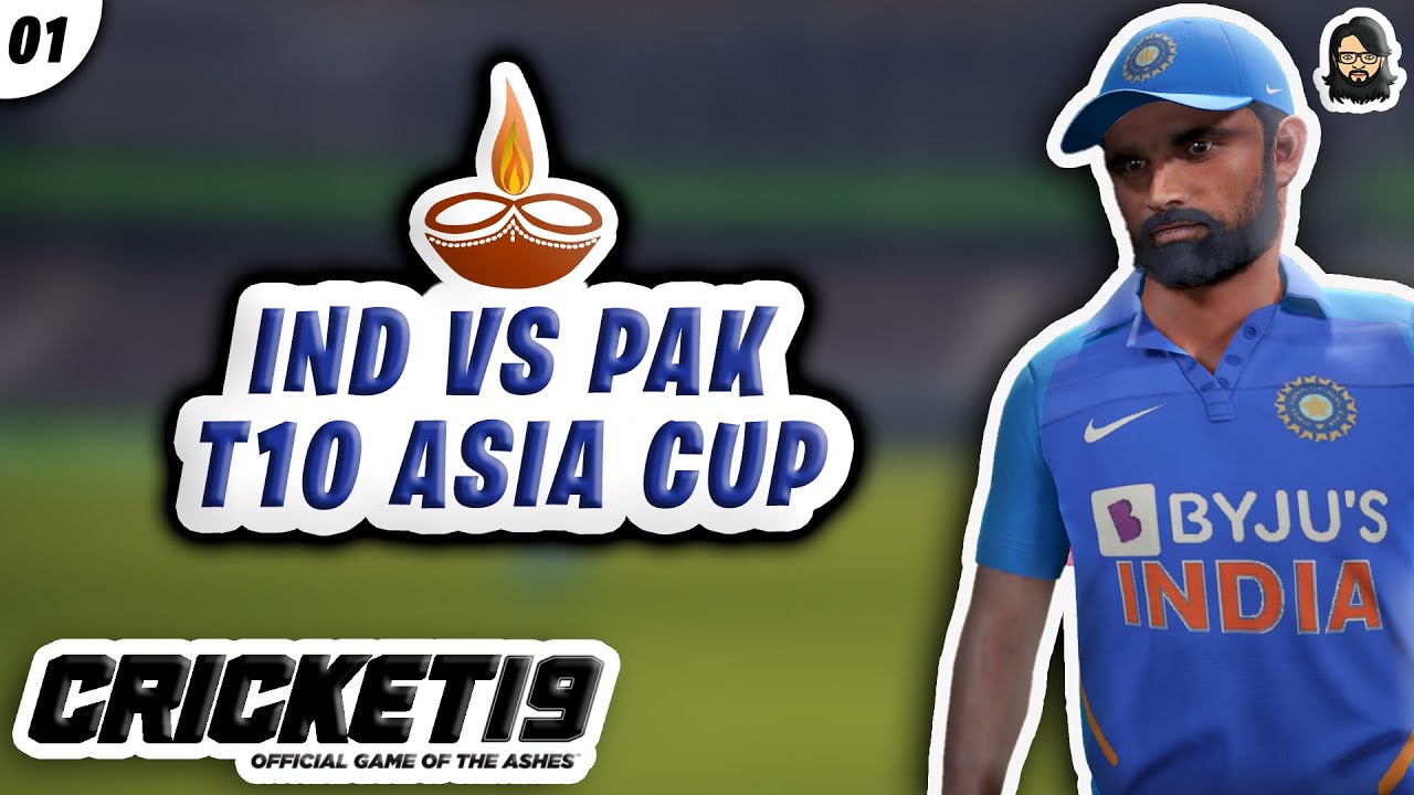[S1E1] Last Ball Finish 😱 • India 🇮🇳 vs Pakistan 🇵🇰 • T10 Diwali 🪔 Asia Cup 🏆 • Cricket 19 🏏✔