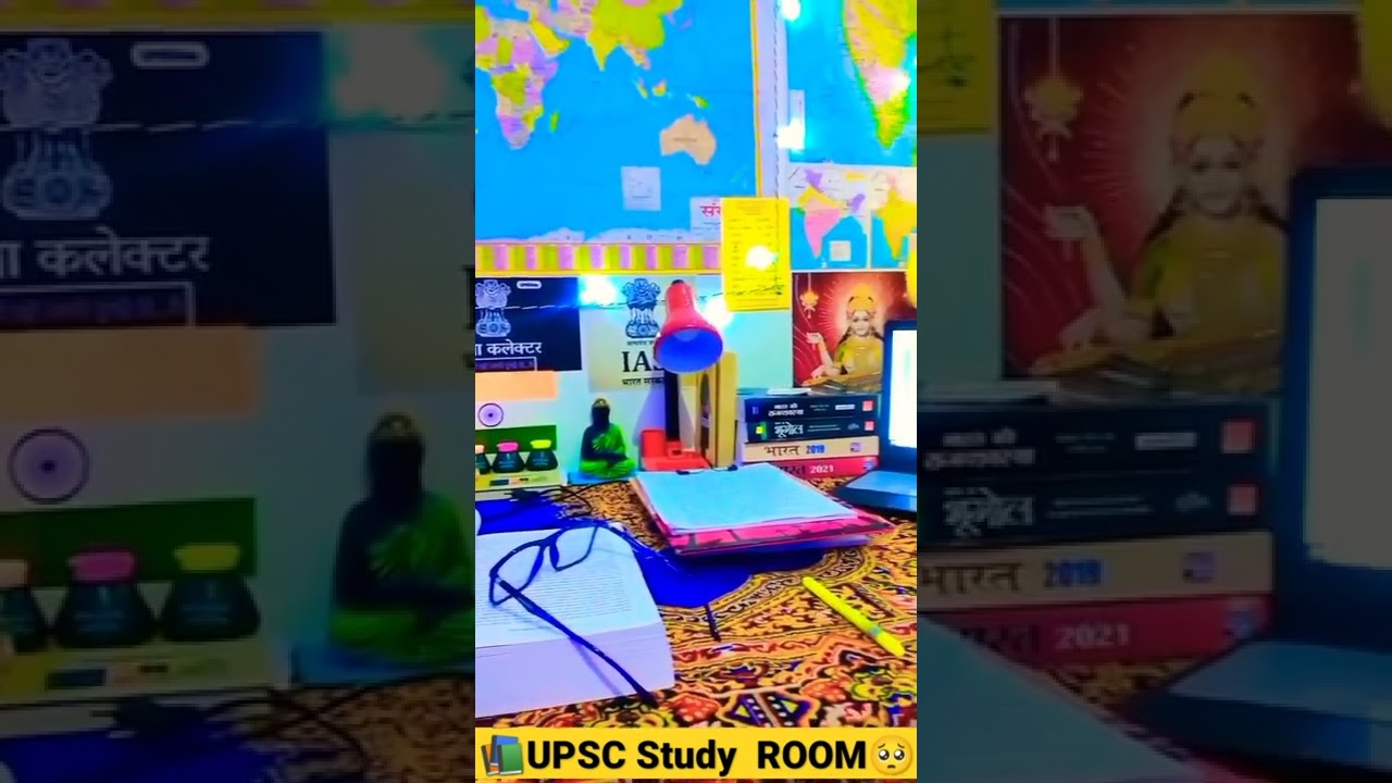 UPSC aspirants study room tour | UPSC motivational video | IAS , IPS motivation status 
