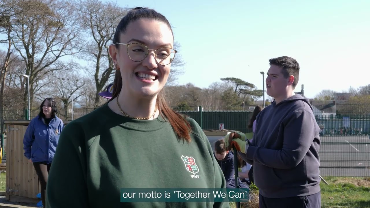 Killard House School is ‘blooming brilliant’, thanks to Belfast City Airport’s Community Fund