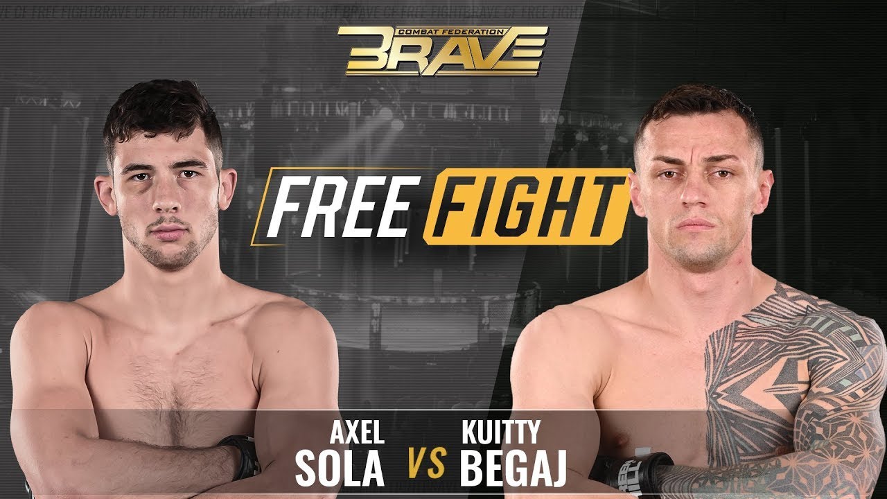 FREE MMA Fight | Axel Sola vs Kuitty Begaj | BRAVE CF 49
