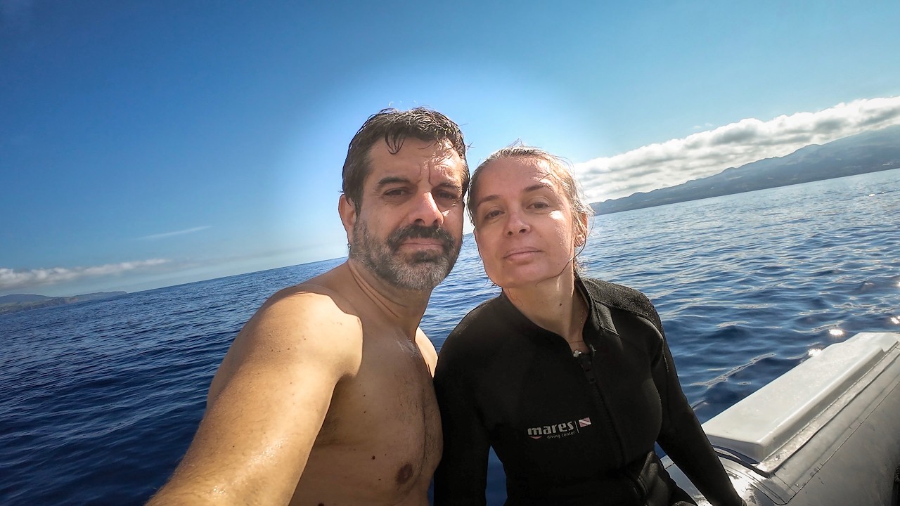 Snorkeling with Dolphins on Pico Island, Azores