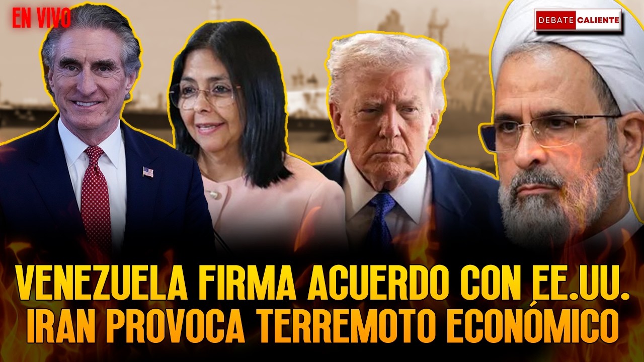 VENEZUELA FIRMA ACUERDO CON EE.UU. - IRAN PROVOCA TERREMOTO ECONOMICO