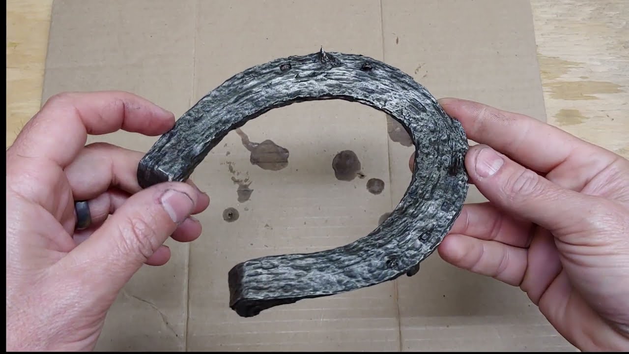 American Civil War horse shoe restoration.
