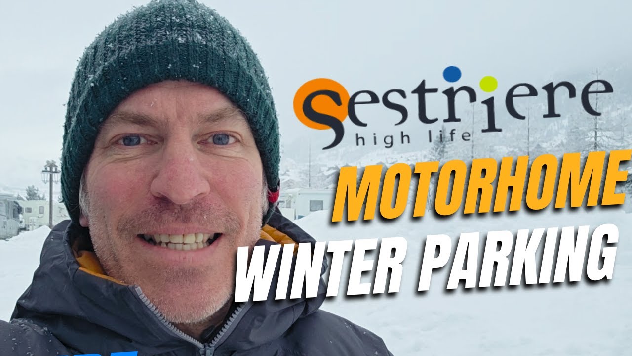 Sestriere Motorhome Parking - A LOT of Snow! Ultimate Guide to Free and Paid Aire and Sosta