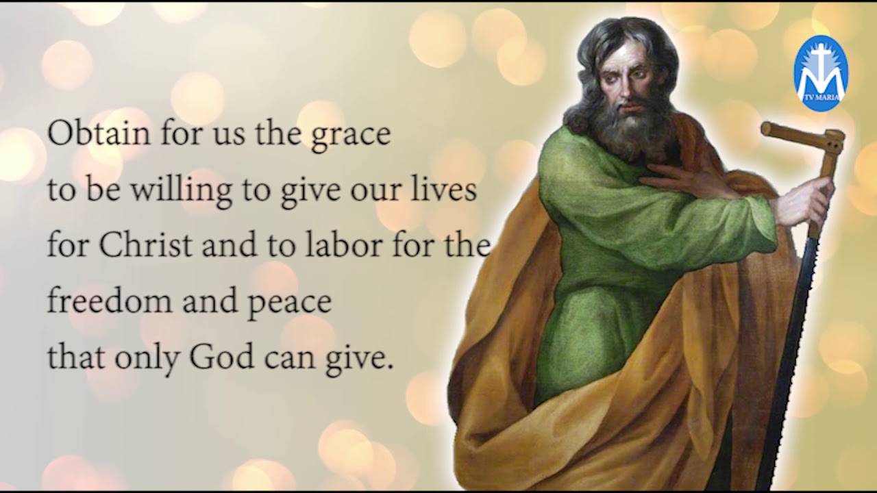 Prayer to St.  Simon the Apostle