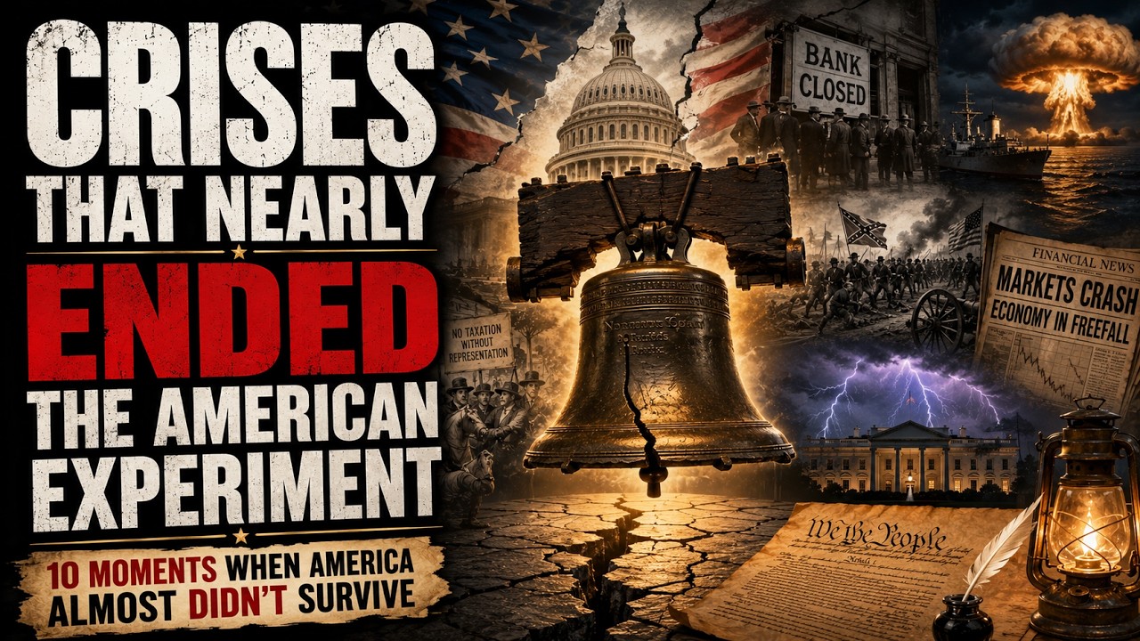 10 Times America Nearly Collapsed — And How It Survived | US History for Sleep