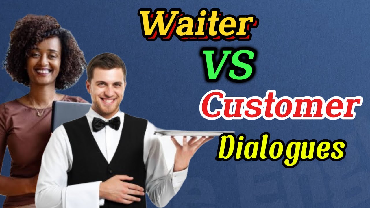 Waiter VS Customers Dialogues || Listen And Learn English Speaking ✅