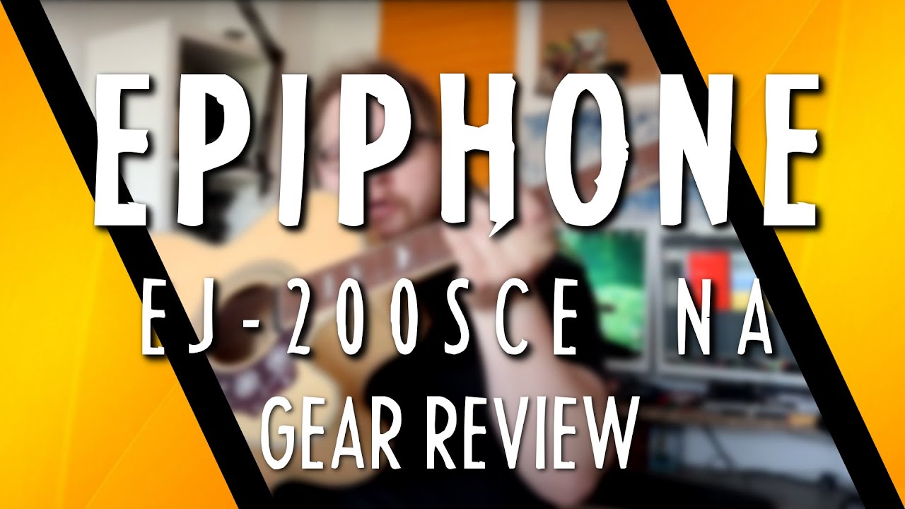 Epiphone EJ-200SCE NA mit eSonic2-Pickupsystem