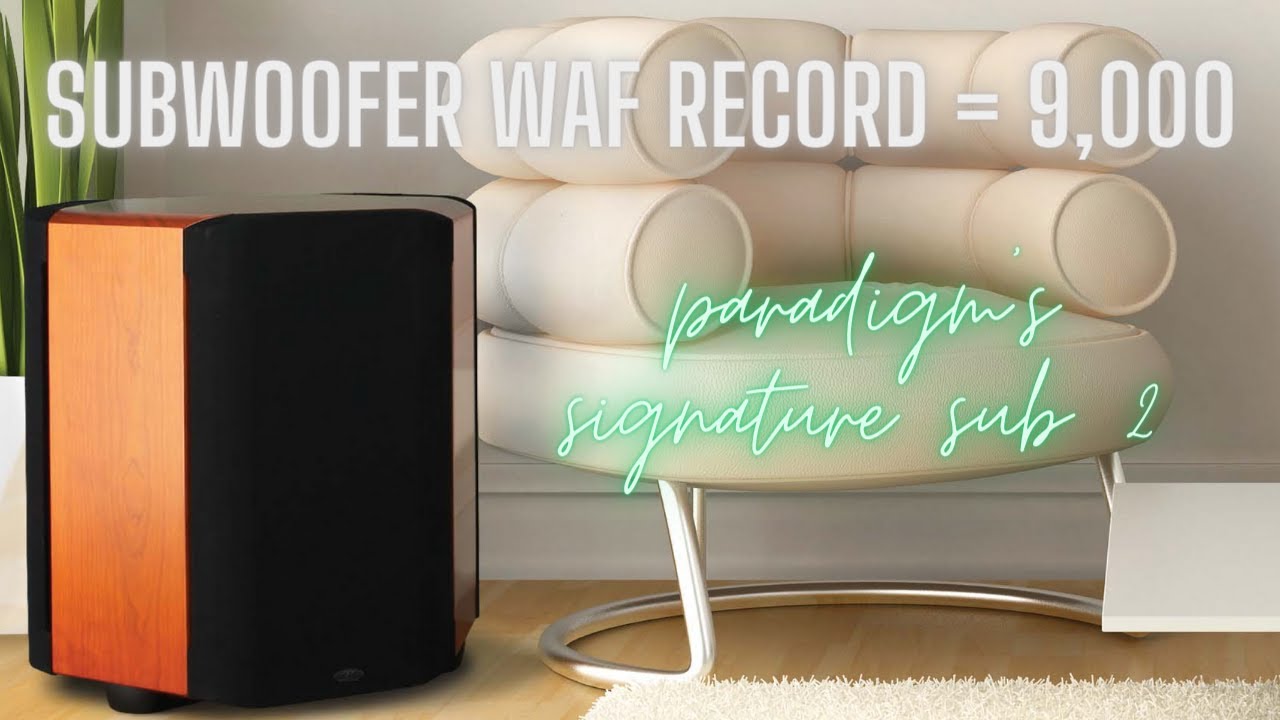 The Most Powerful Subwoofer In The World &ndash; Paradigm's Signature Sub 2 &ndash;An Unboxing & Overview Video