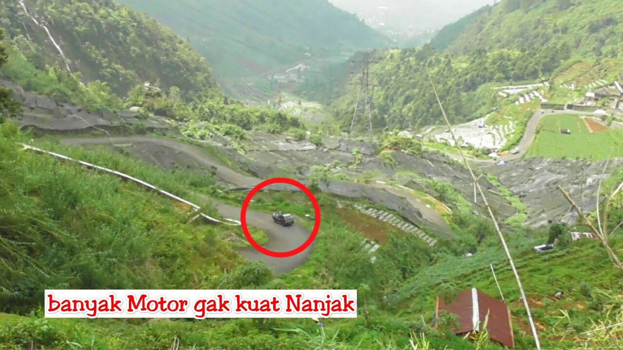 DANGER | inilah Jln extreme Wonosobo-Dieng~Tanjakan Sirangkel WatuCeper