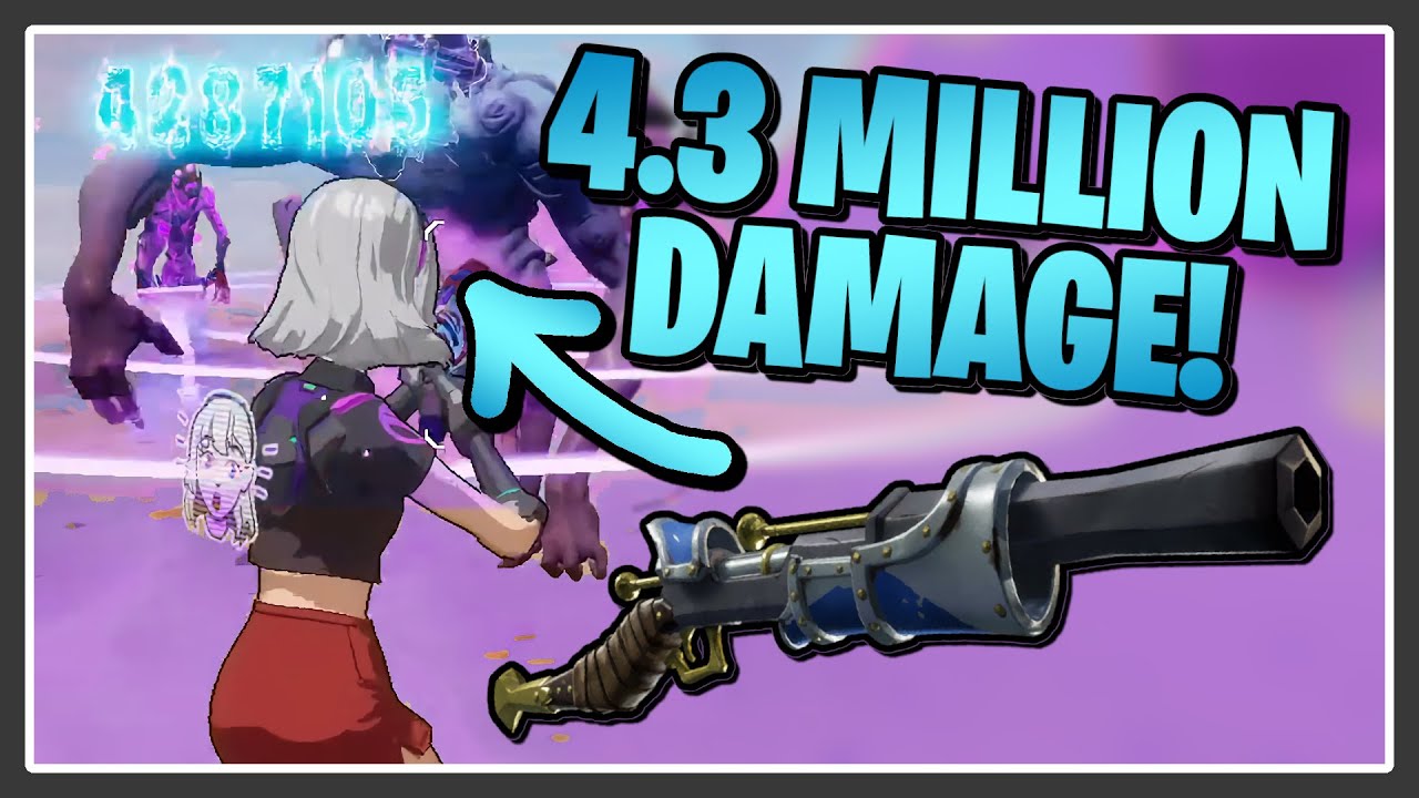 3x CRIT DAMAGE Stalwart Squire hits VERY HARD in Fortnite Save the World!
