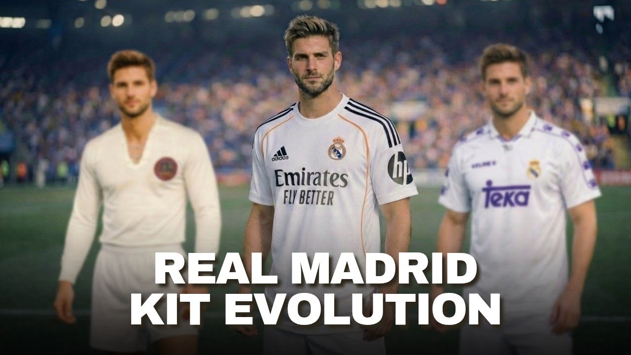 How Real Madrid Kits Have Evolved