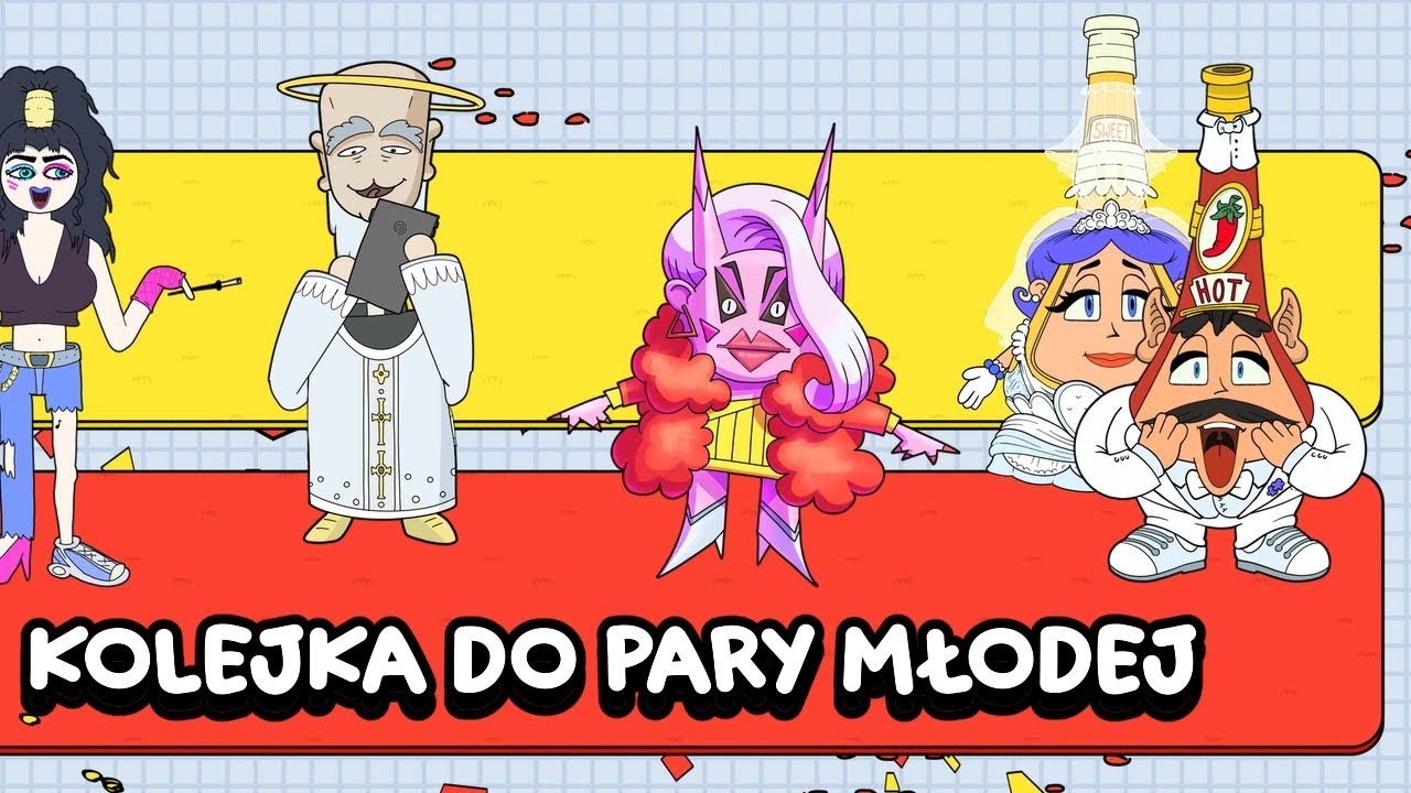 KOLEJKA DO PARY MŁODEJ (prezenty i życzenia na weselu na basenie)