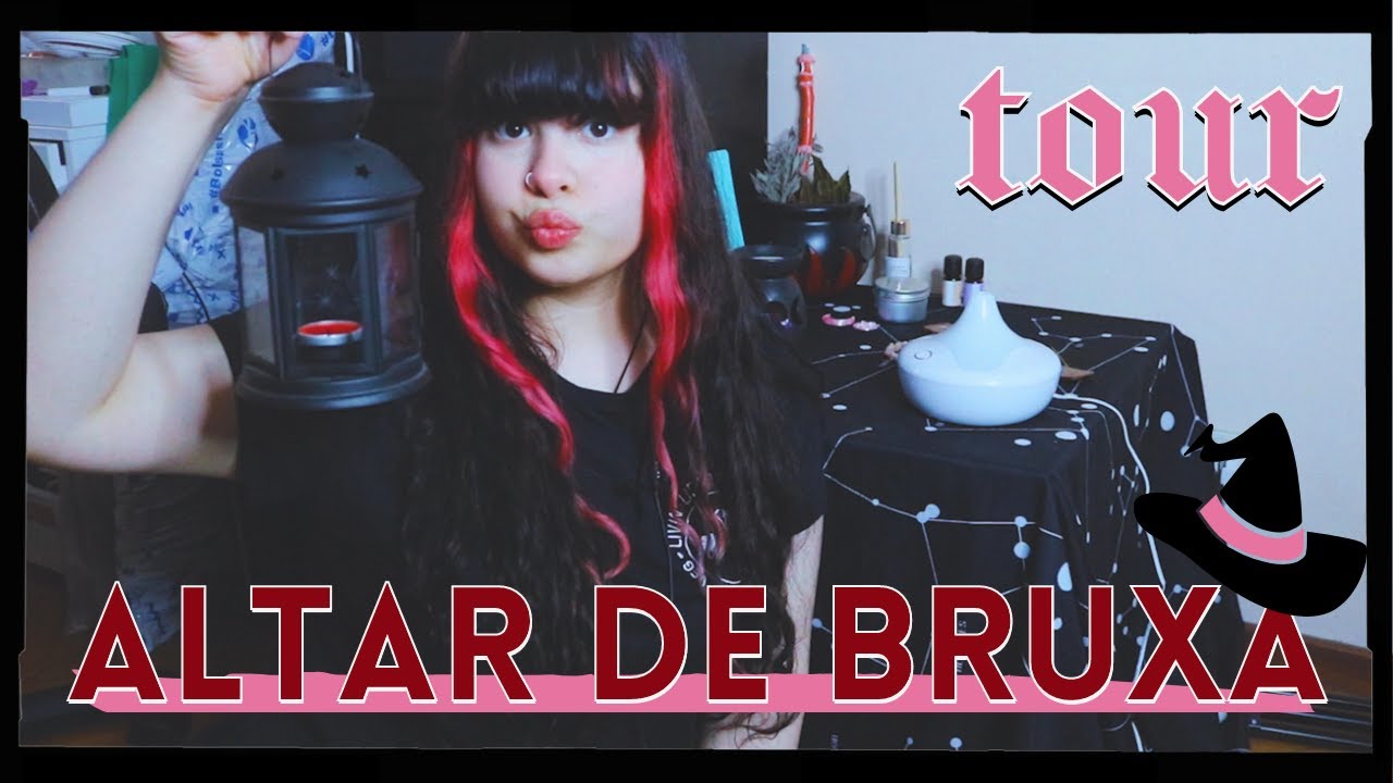 TOUR PELO MEU ALTAR DE BRUXA 🔮 || Bruxaria iniciante 🌙