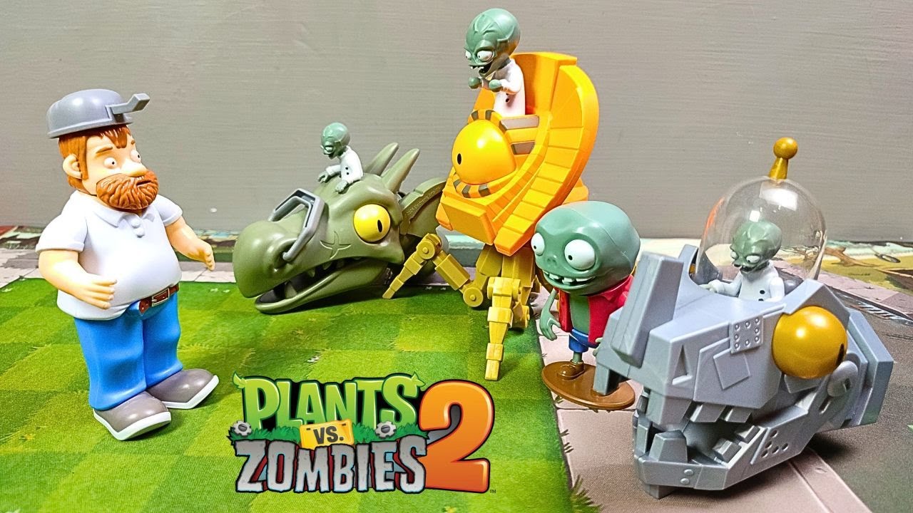 Game Console Toys : PLANTS VS ZOMBIES | PVZ 2 Toys ASMR Review プラント vs. ゾンビのおもちゃ