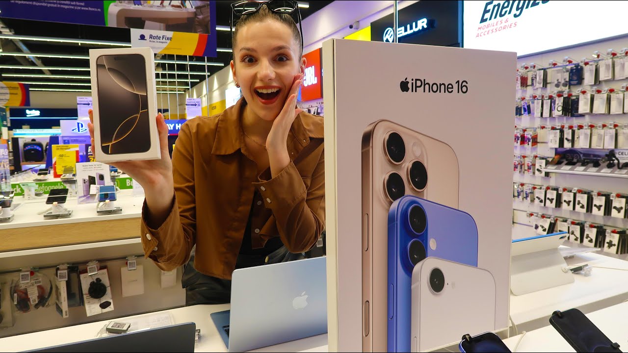 Tata îmi CUMPARA Iphone 16 Pro Max