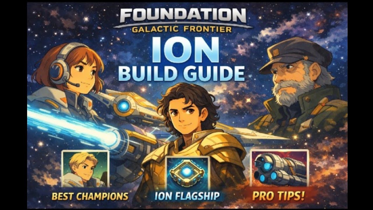 Foundation Galactic Frontier Ion Build Guide - Champions, Flagship, Tips and Tricks and FGF Gameplay