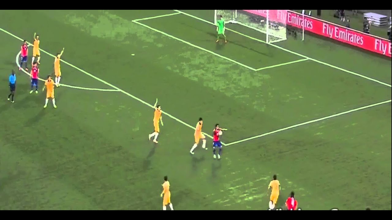 Jorge Valdivia vs Australia | WC 2014 | By Vickingo