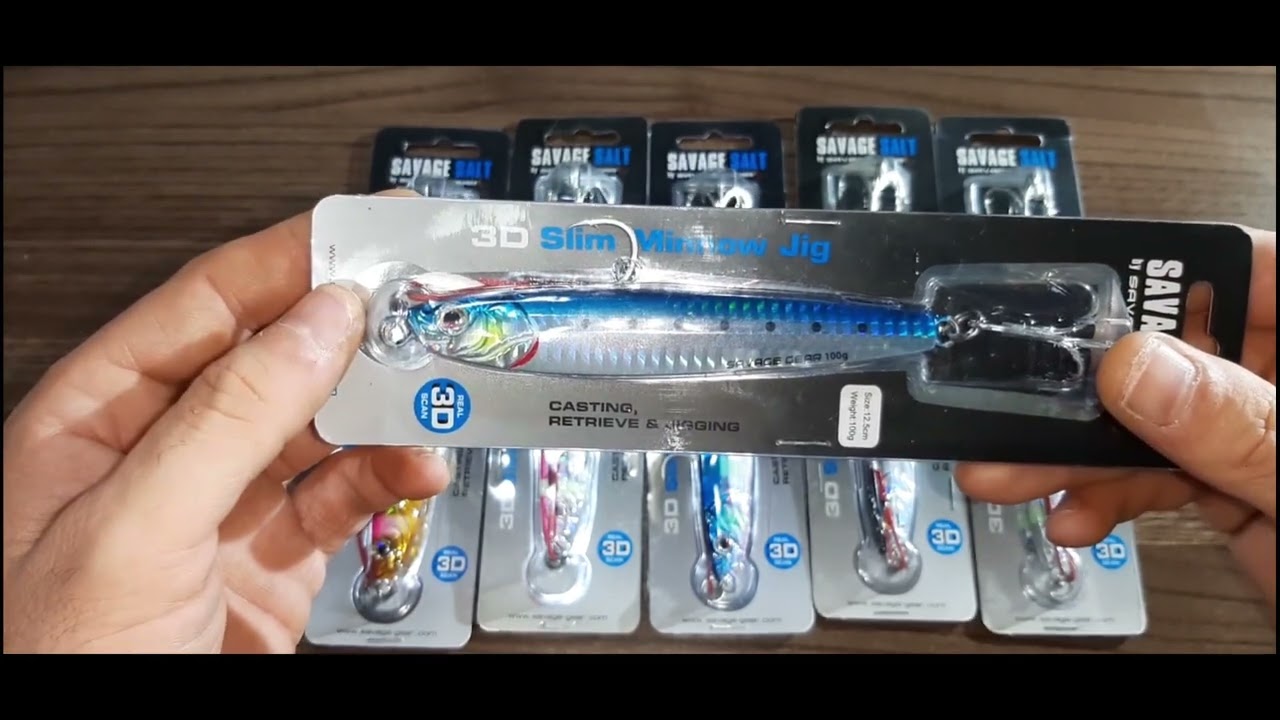 Savage Gear 3D Slim Minnow Jig