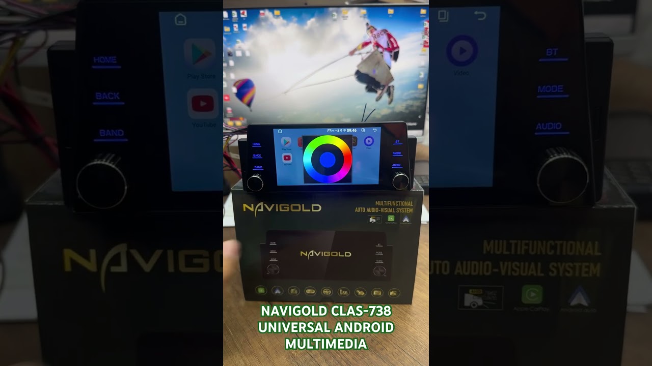 NAVIGOLD CLAS-738 UNIVERSAL ANDROID MULTIMEDIA
