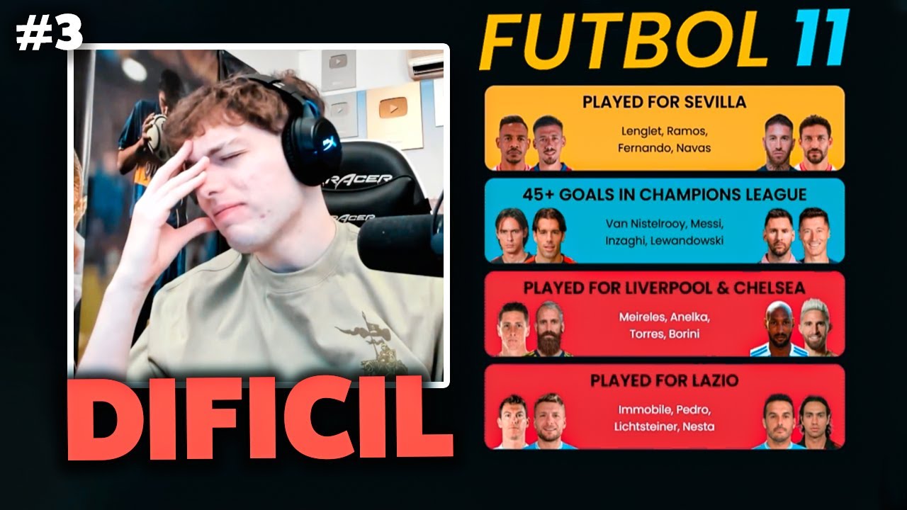 DAVOO XENEIZE JUEGA FUT 11 NIVEL DIFÍCIL #3