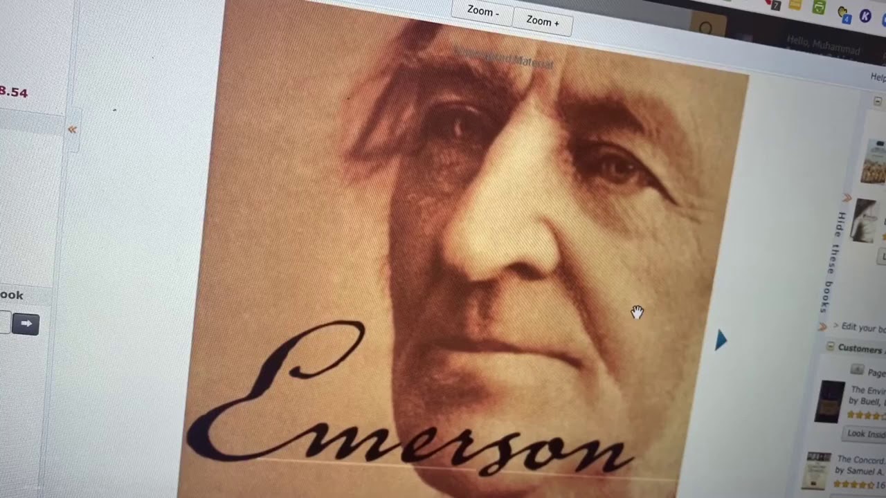 Emerson by Lawrence Buell