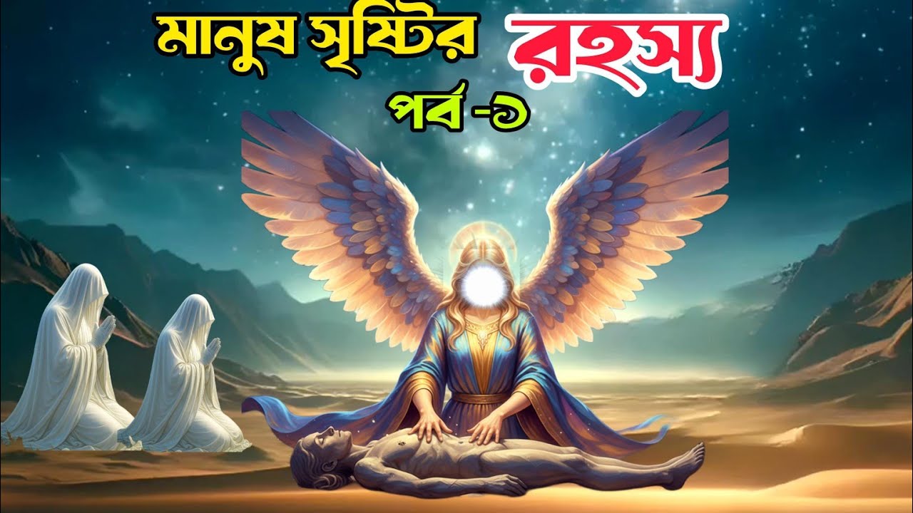 মানুষ সৃষ্টির রহস্য!কেন ইবলিস অমান্য করল?ফেরেশতারা কেন সিজদা করল|আদম (আ.)-এর সৃষ্টি|Creation Of Adam
