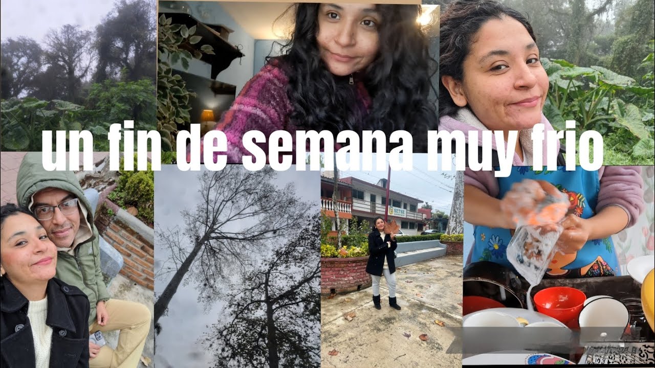 Fin de semana casero🏡+Encontre unas hojas gigantes🍁jugando loteria , una salida muy fria🥶