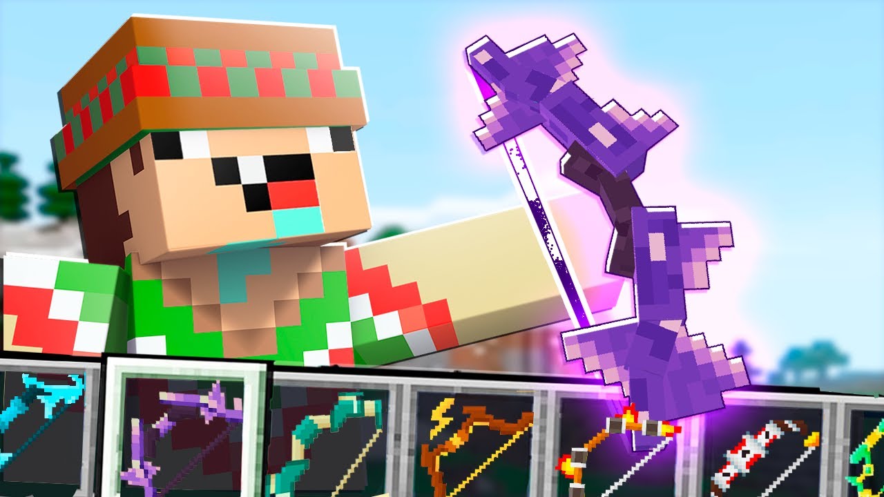 ¡Minecraft PERO hay SUPER ARCOS! 😲🏹🎯 MINECRAFT PERO SILVIOGAMER