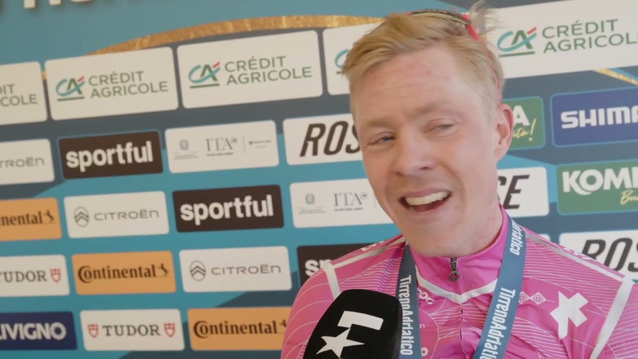 Michael Valgren - Interview at the finish - Stage 5 - Tirreno-Adriatico 2026