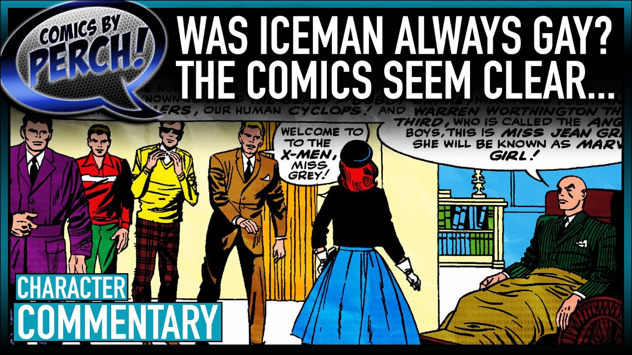 Was Iceman always gay? The comics seem pretty clear on the subject