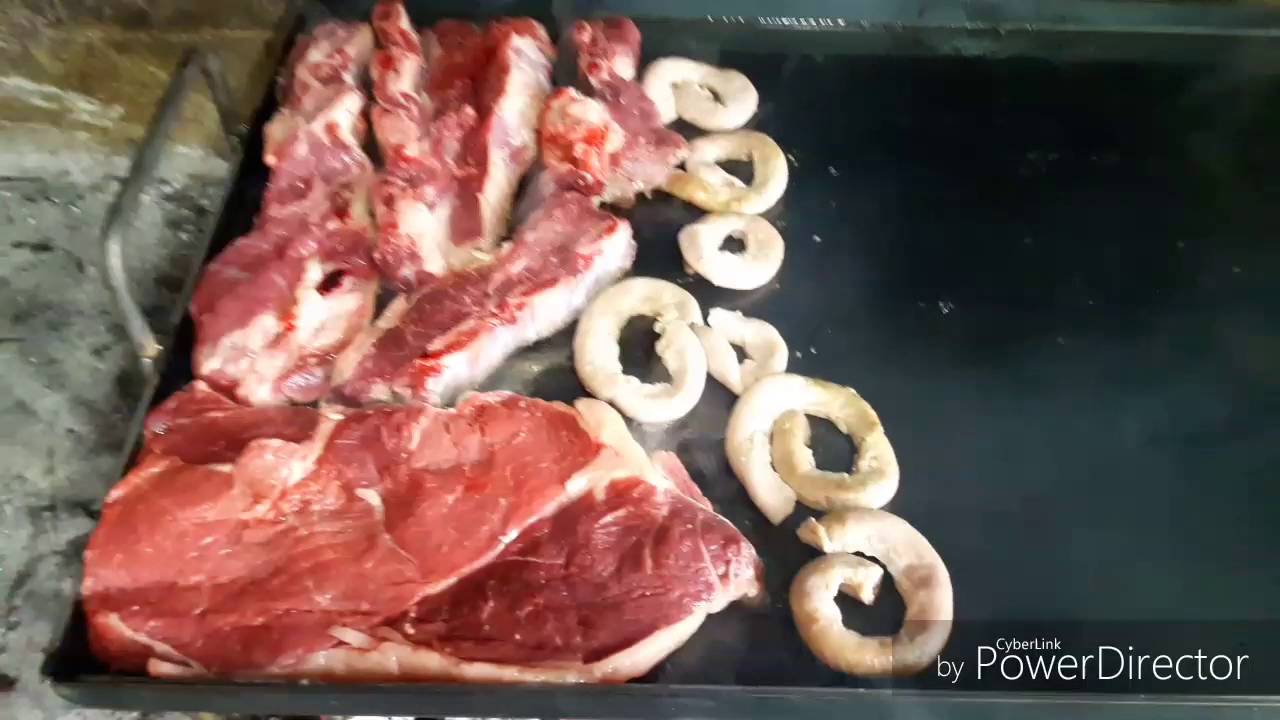 Matambre a la pizza y gran variedad en la plancha
