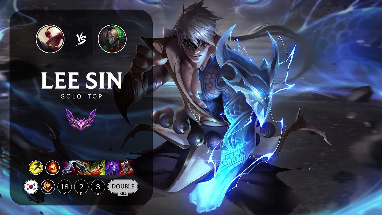 Lee Sin Top vs Singed - KR Master Patch 14.2