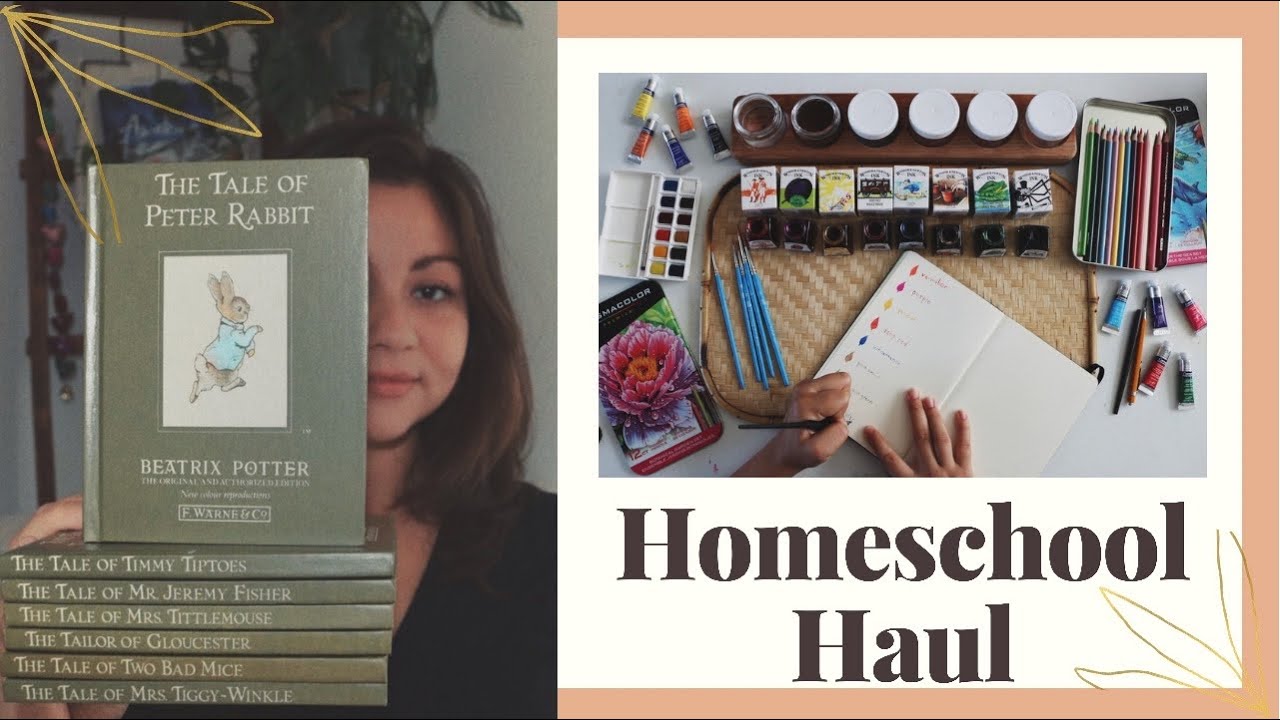 HOMESCHOOL EDUCATIONAL HAUL I Art Supplies, Books, Curriculum