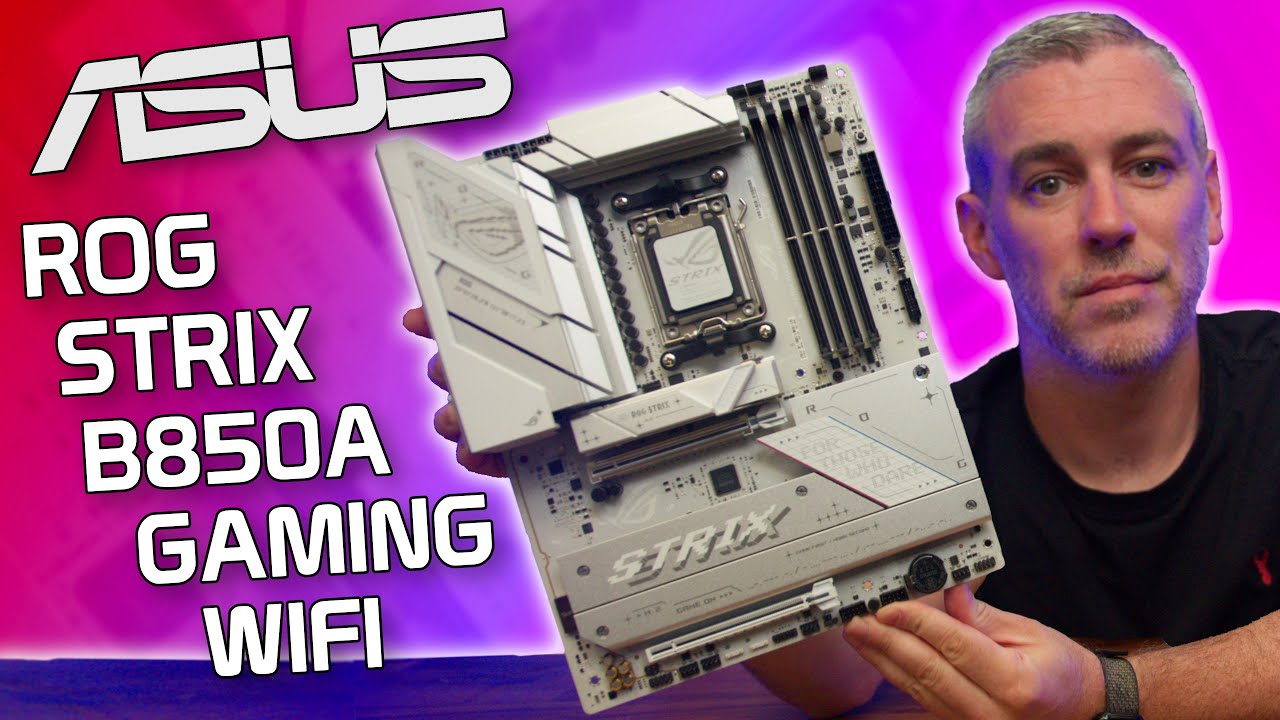 ASUS ROG STRIX B850A Gaming WiFi Motherboard Review  [Gaming, Thermals, Power & VRMs Tested!]