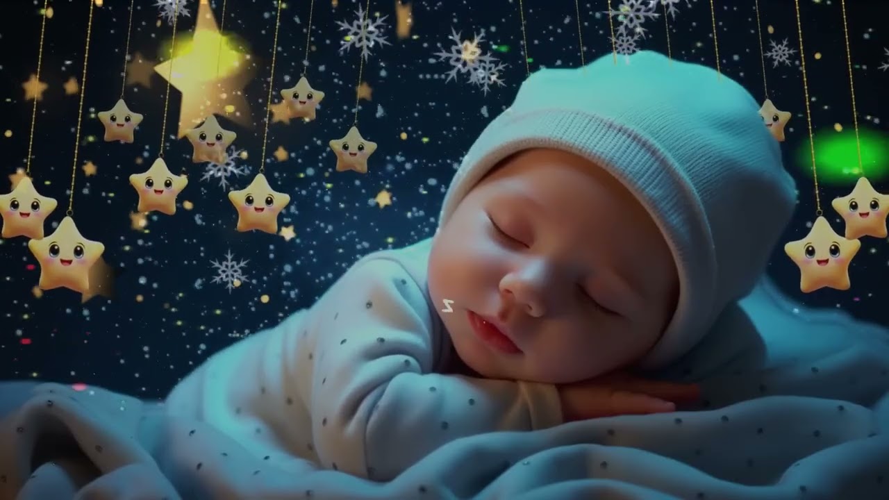 Baby Sleep Music 🎵 Mozart & Brahms Lullaby 🌙 Feel Safe, Calm, and Drift Into Long Restful Sleep