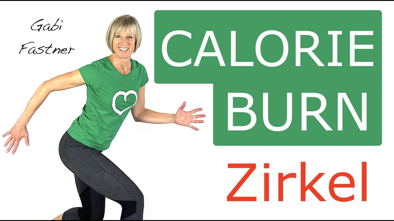 🔥50 min. Calorie-Burn Circle, ohne Geräte | ca. 500 Kcal und 5500 Schritte
