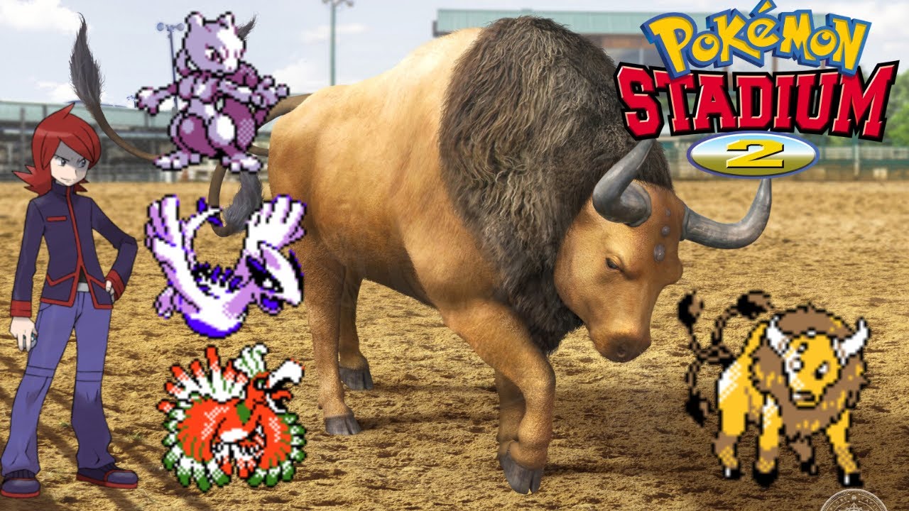 Pokemon Stadium 2 - Vs Rival (R1) - Tauros Only