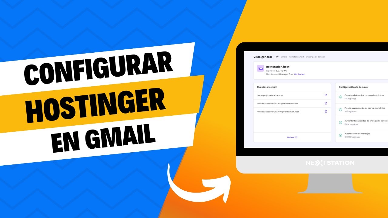 ¿Cómo configurar correo de Hostinger en Gmail?