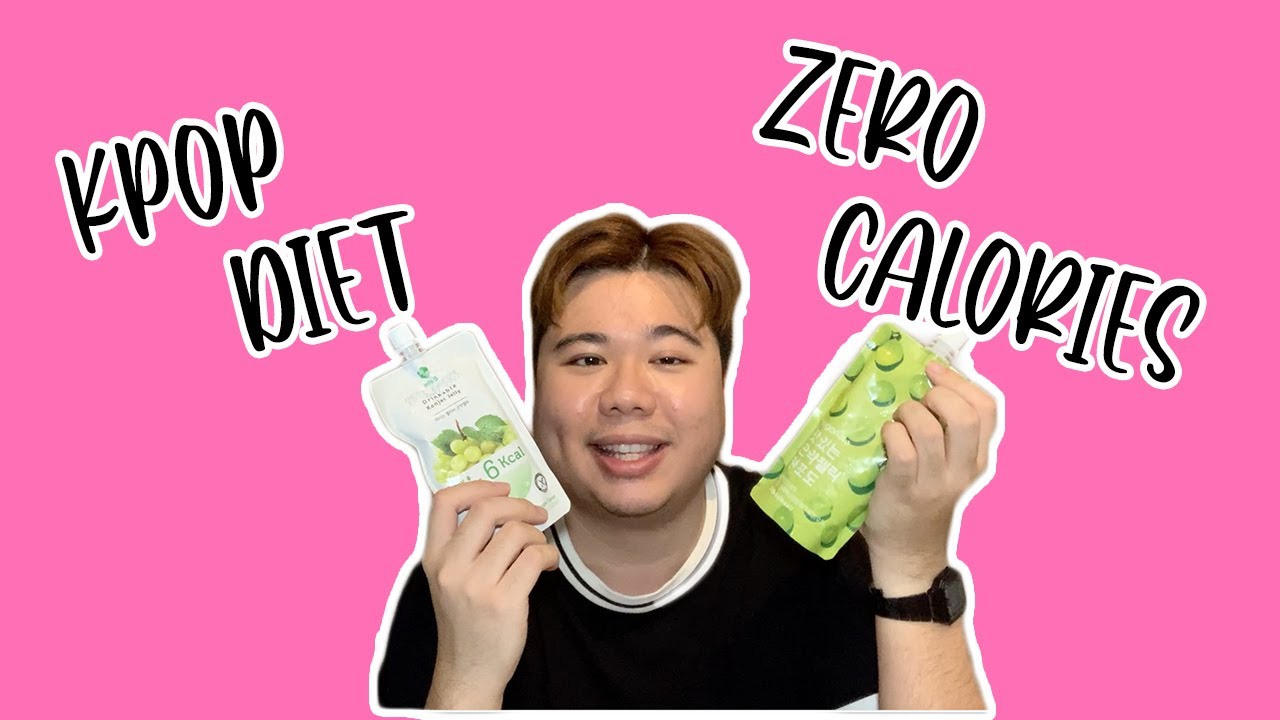 KPOP Diet Jelly? Zero calorie korean diet jelly Taste Test!