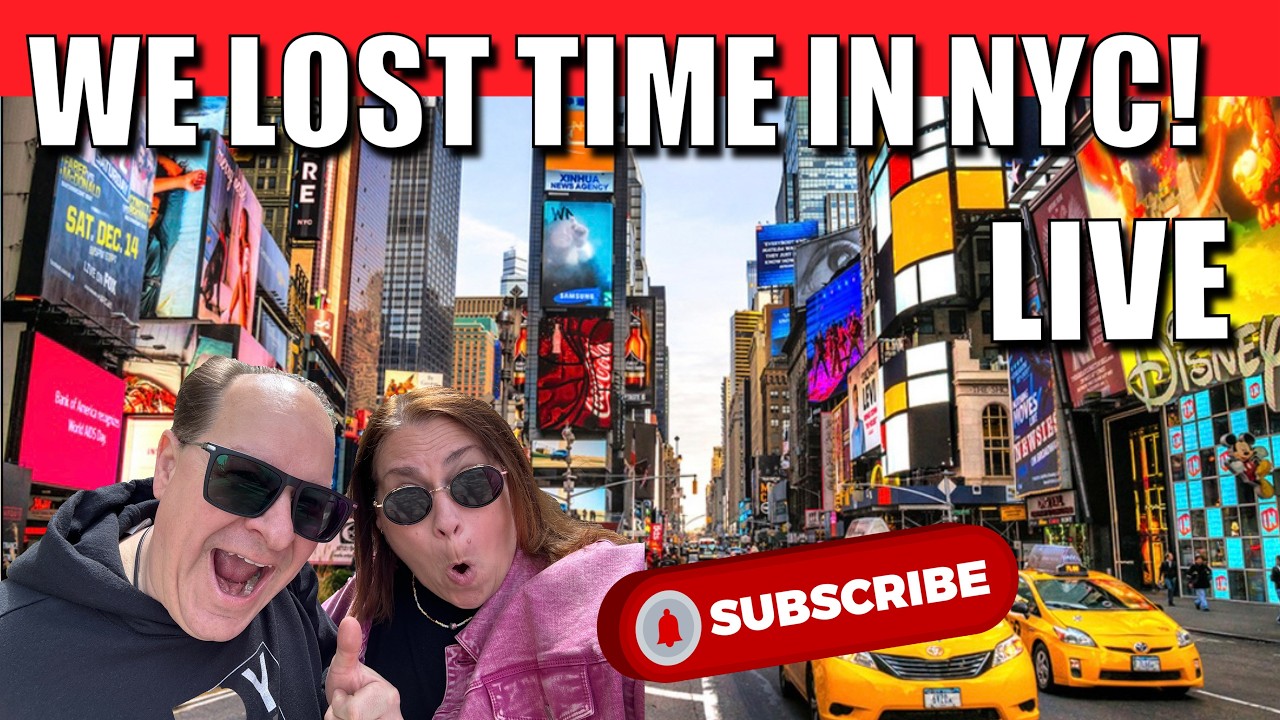 LIVE 🔴 Lost Time! ⏰ How do we cope in NYC? #NYC #city #explore