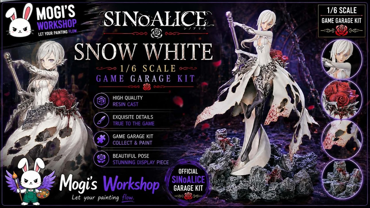 Her blade is Justice itself I SINoAlice I Snow White Breaker I 1/6 Scale
