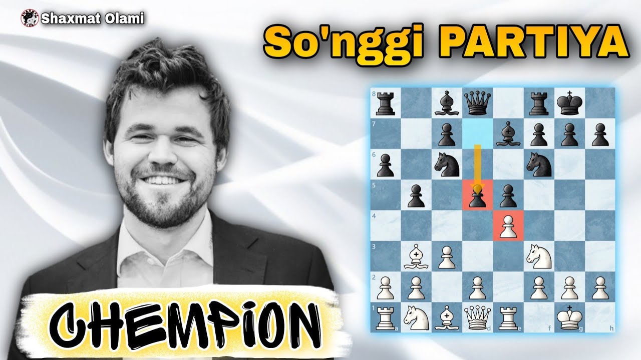 Magnus Carlsen vs Howell David | Magnus ning chempionlik unvonidagi oxirgi partiya|@Mamlakatlar-j7v