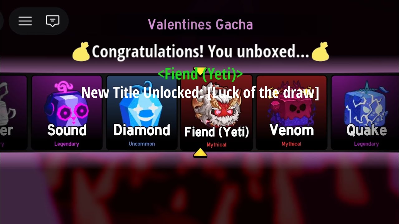 Finally, the new Valentine Update is here. | Blox Fruits