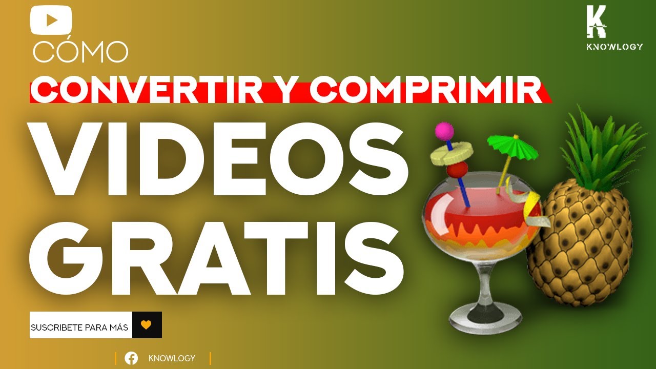 COMPRIME Y CONVIERTE tus VÍDEOS con Handbrake [MKV, MP4, AVI, MPEG] 🍍