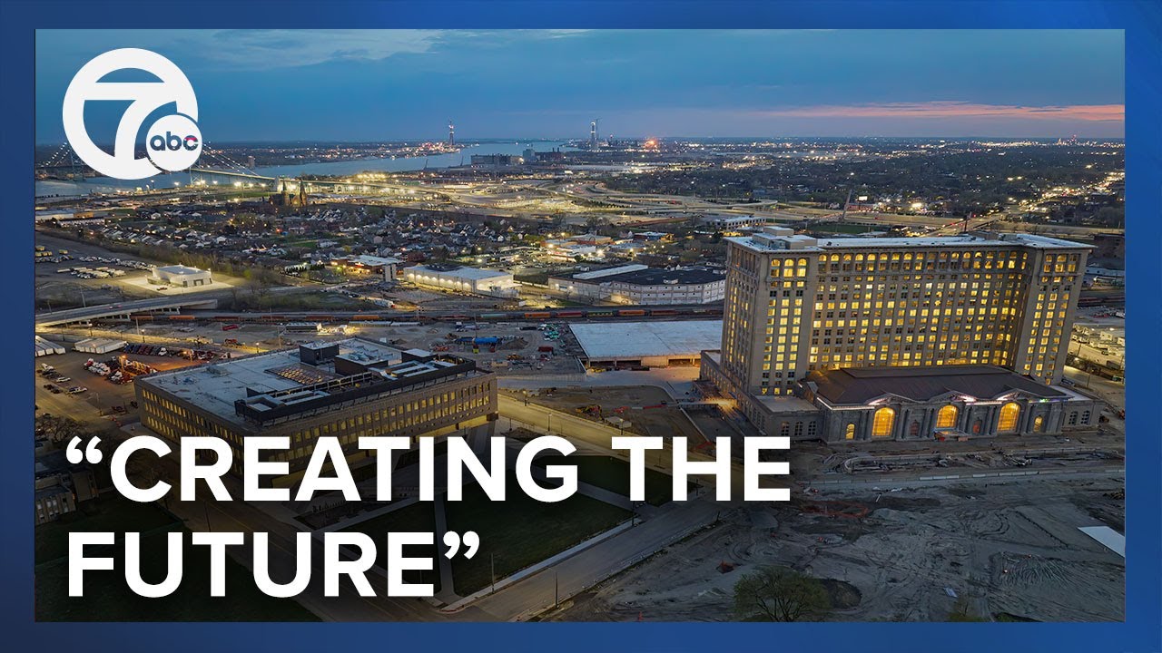'It’s all about creating the future.' Michigan Central celebrates opening of Newlab Detroit