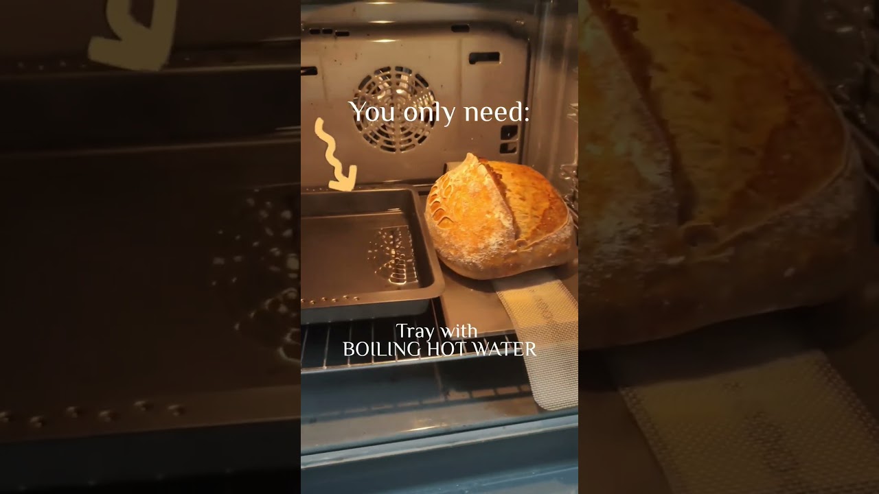 How to bake sourdough bread without Dutch Oven: open bake method