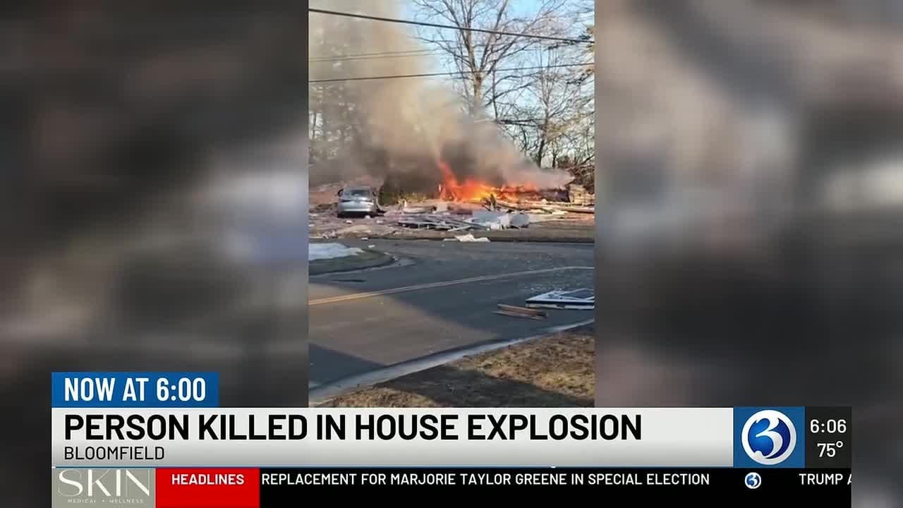 Person killed in Bloomfield house explosion