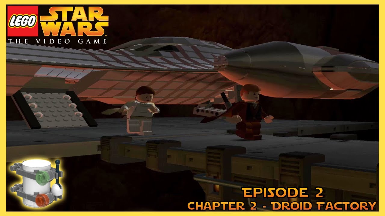 Lego Star Wars - Episode 2 - Chapter 2 - Droid Factory - Minikit Guide - (PS2)