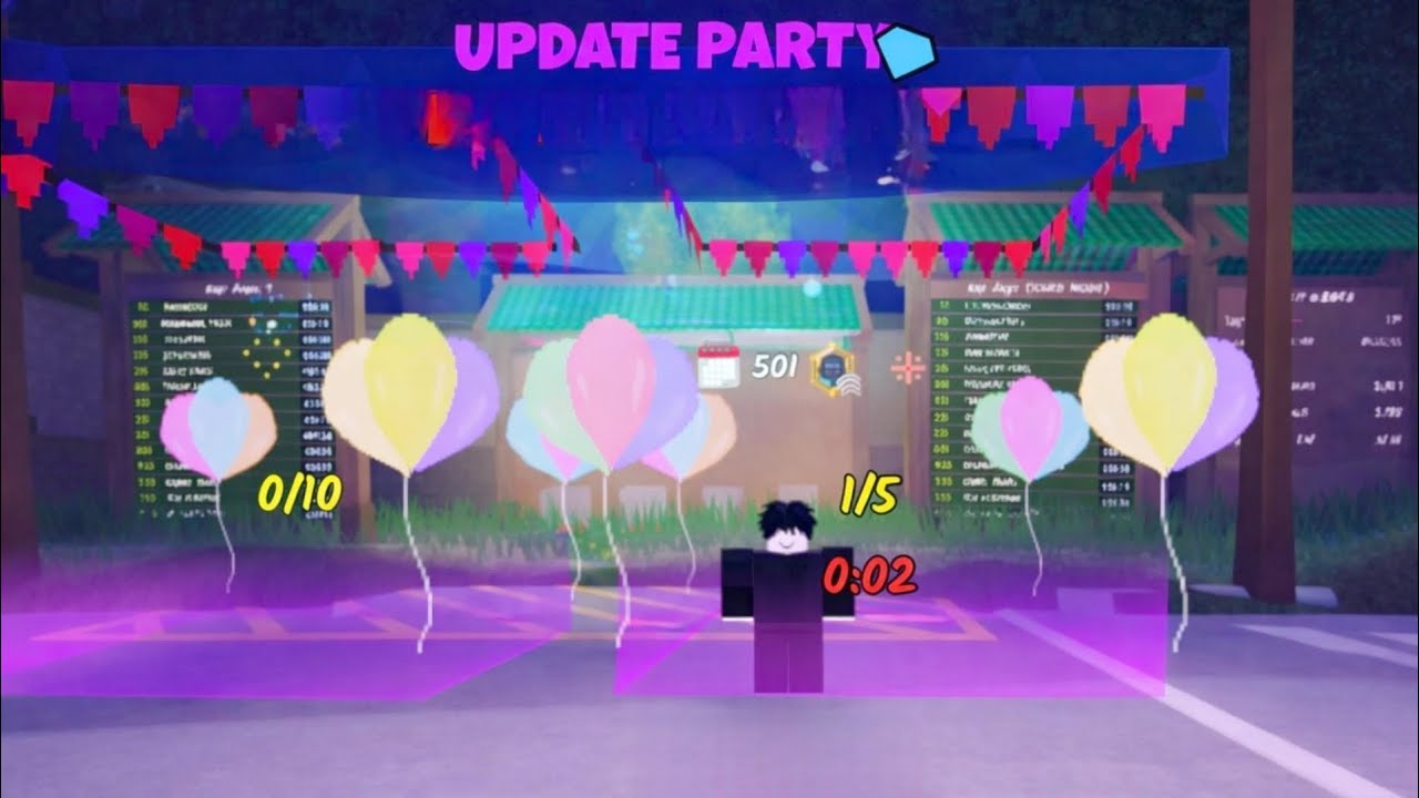 99 Nights in the Forest Update Party